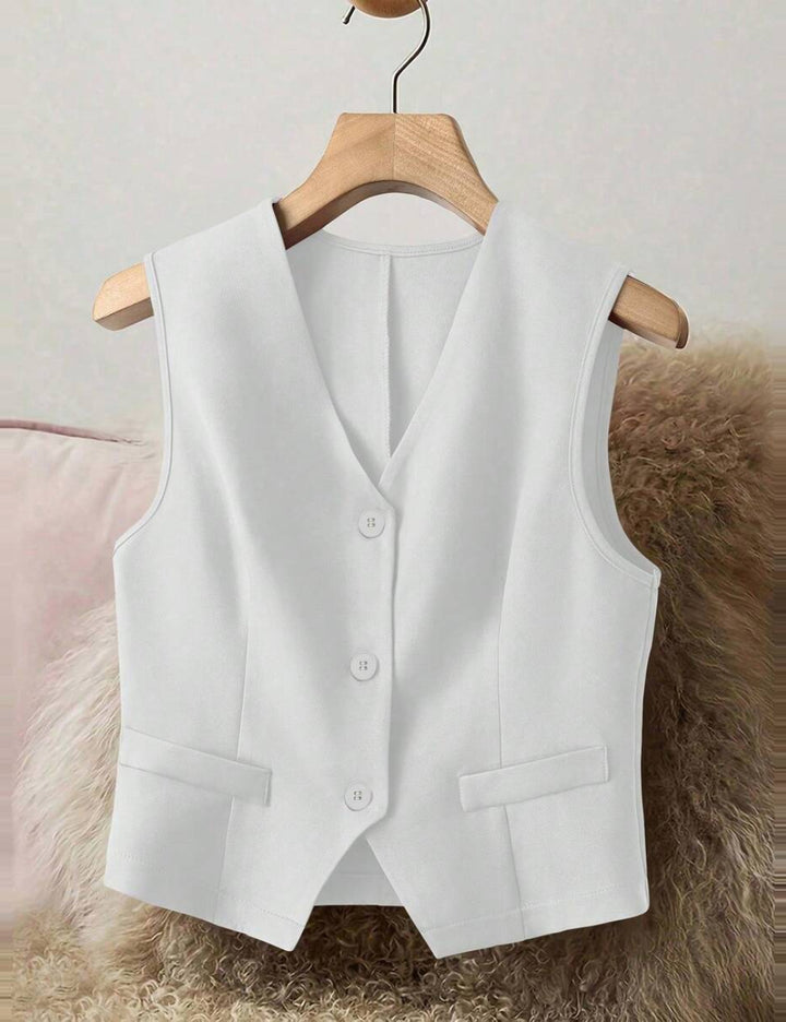 Shein mellény, fehér