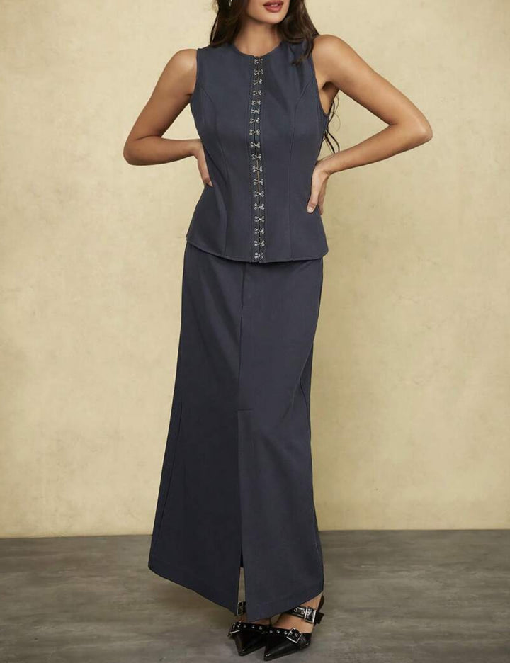 Vestă Shein Forever 21, bleumarin