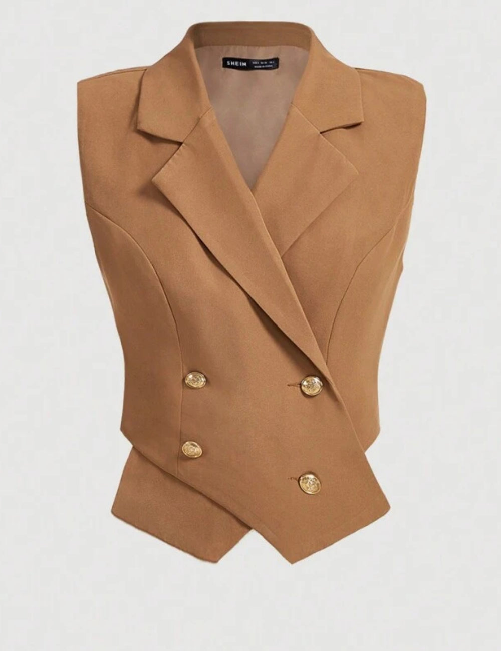 Shein MOD barna mellény