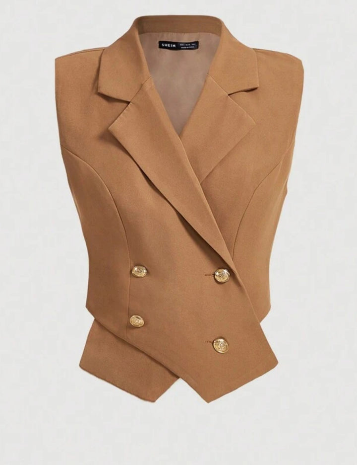 Shein MOD barna mellény