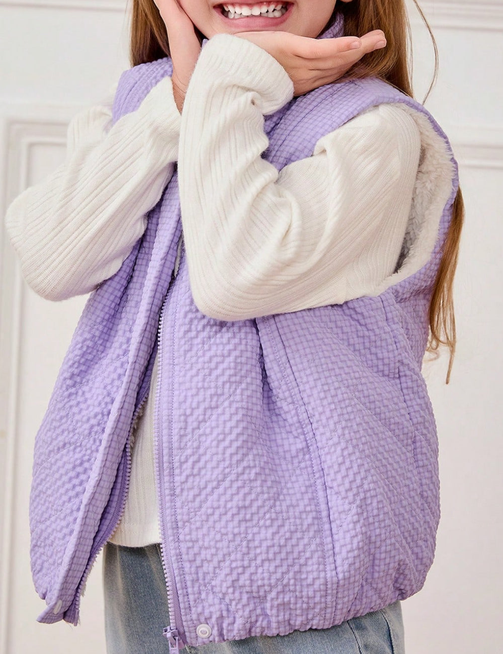 Shein mellény, lila