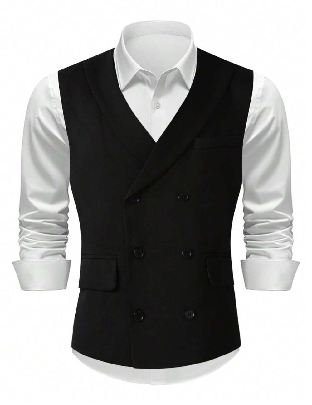 Vestă Shein, negru