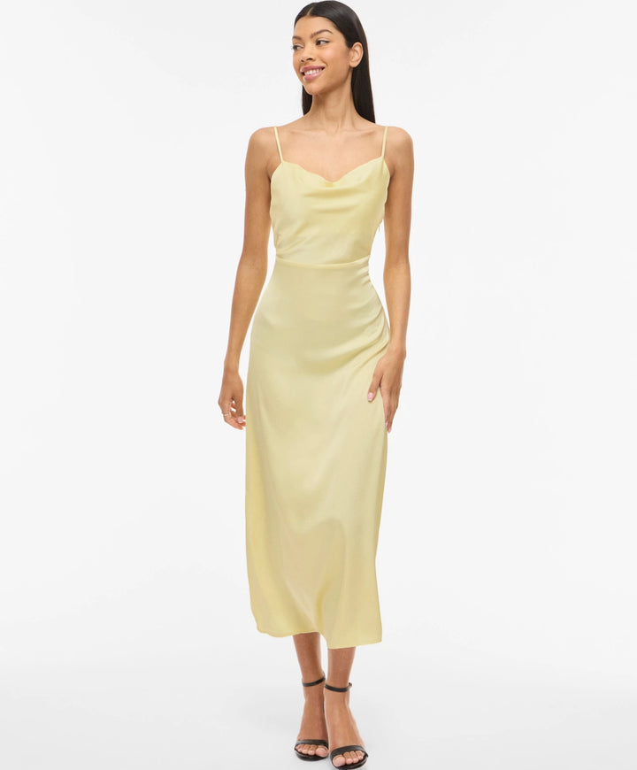 Rochie maxi VILA, galben