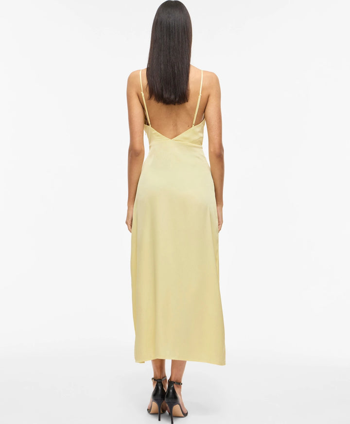 Rochie maxi VILA, galben