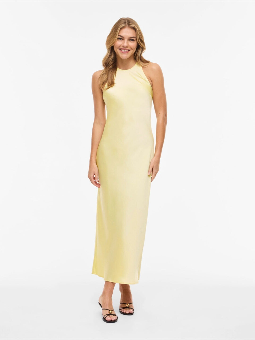 Rochie maxi VILA, galben