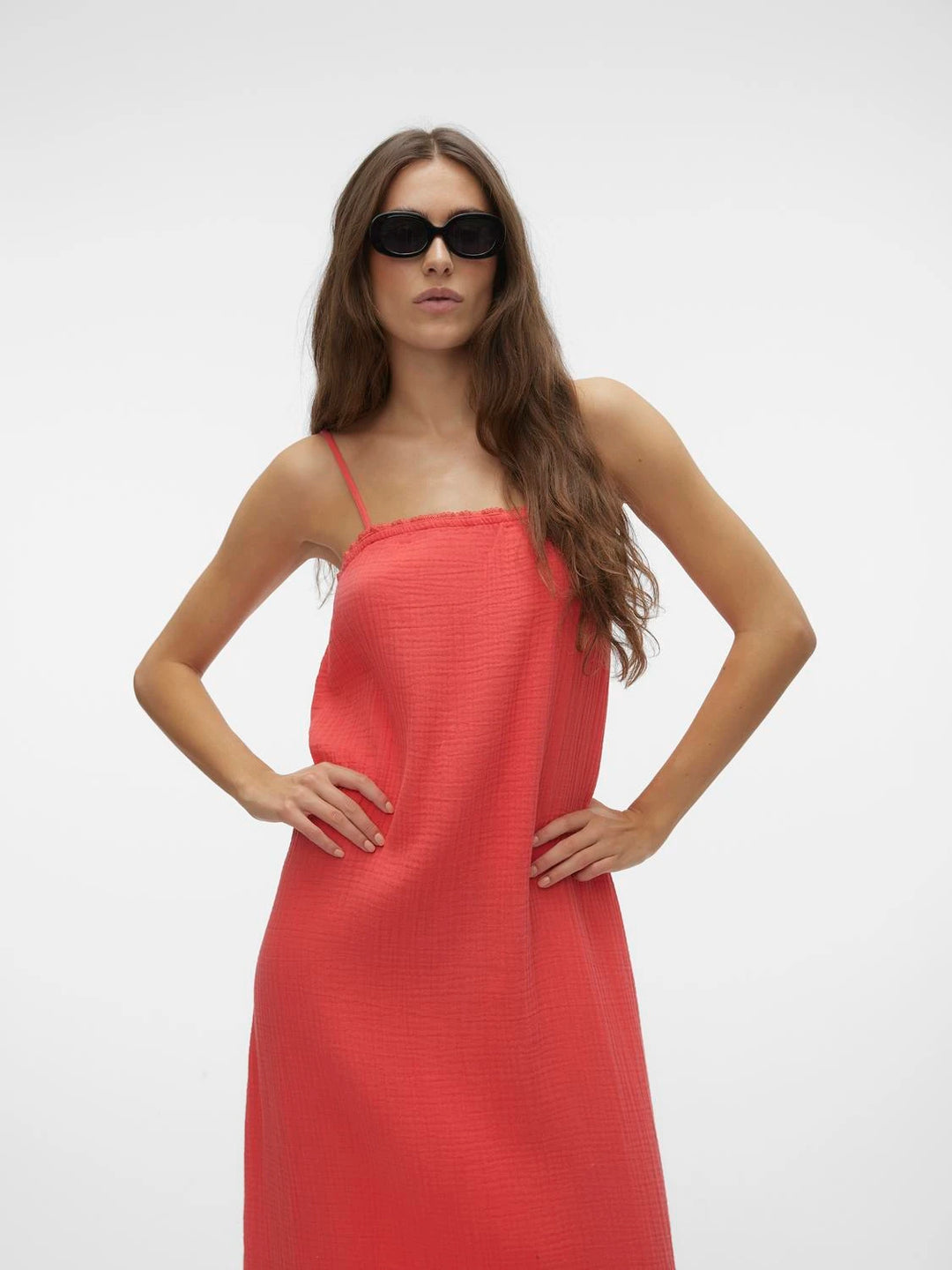 Vero Moda maxiruha, piros